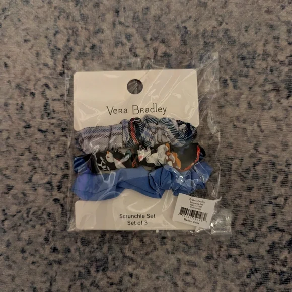Vera Bradley Maddalena Medley Hair Scrunchies - Set of 3 - Picture 5 of 5